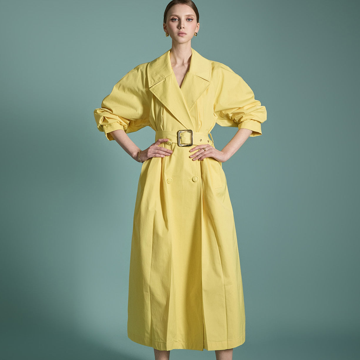 J2631 Trench Coat with Belt