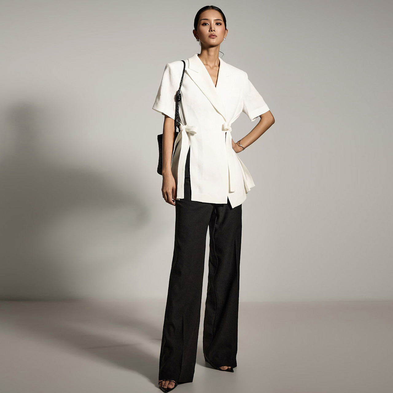 J2795 リネンリボンジャケット