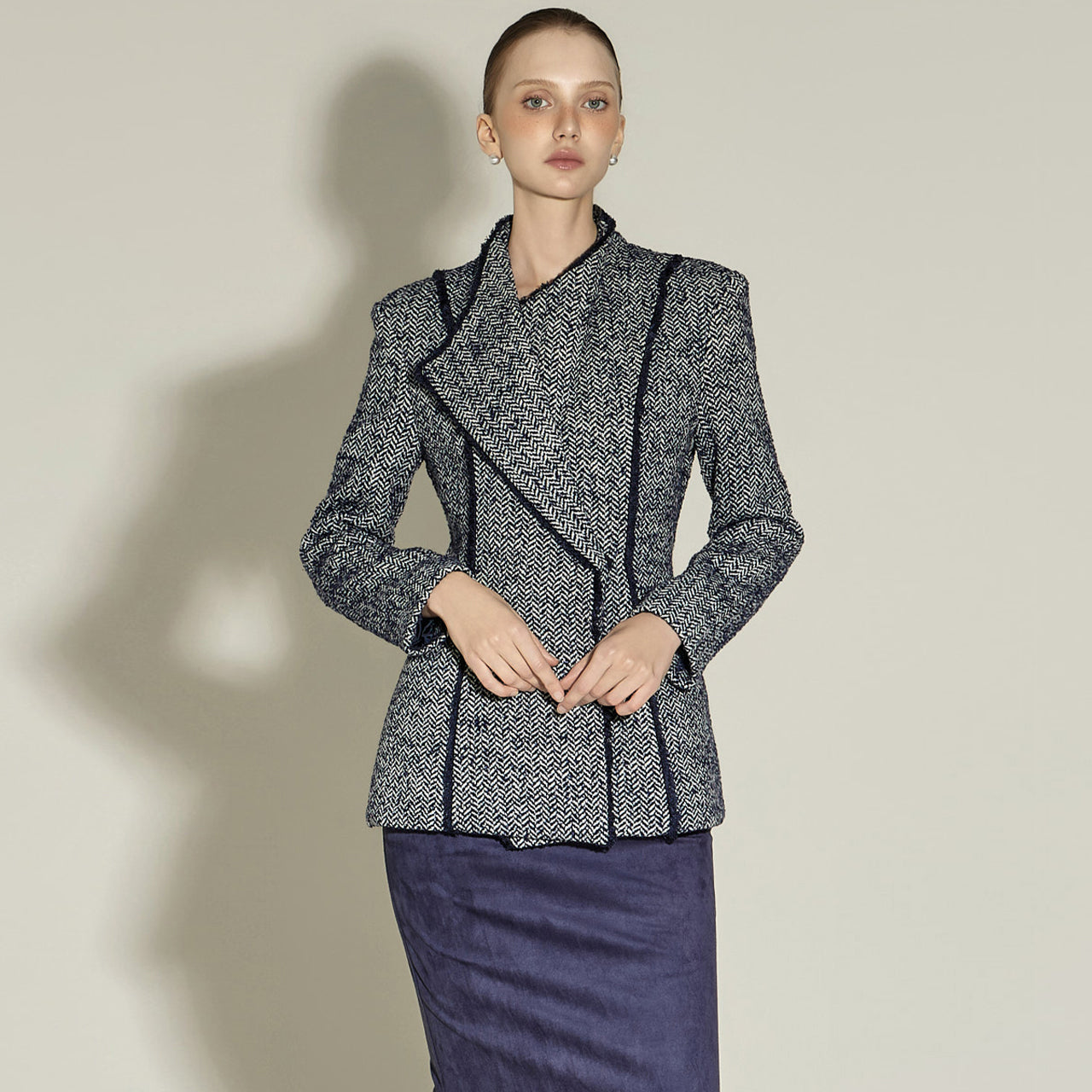 J2908 Herringbone Jacket