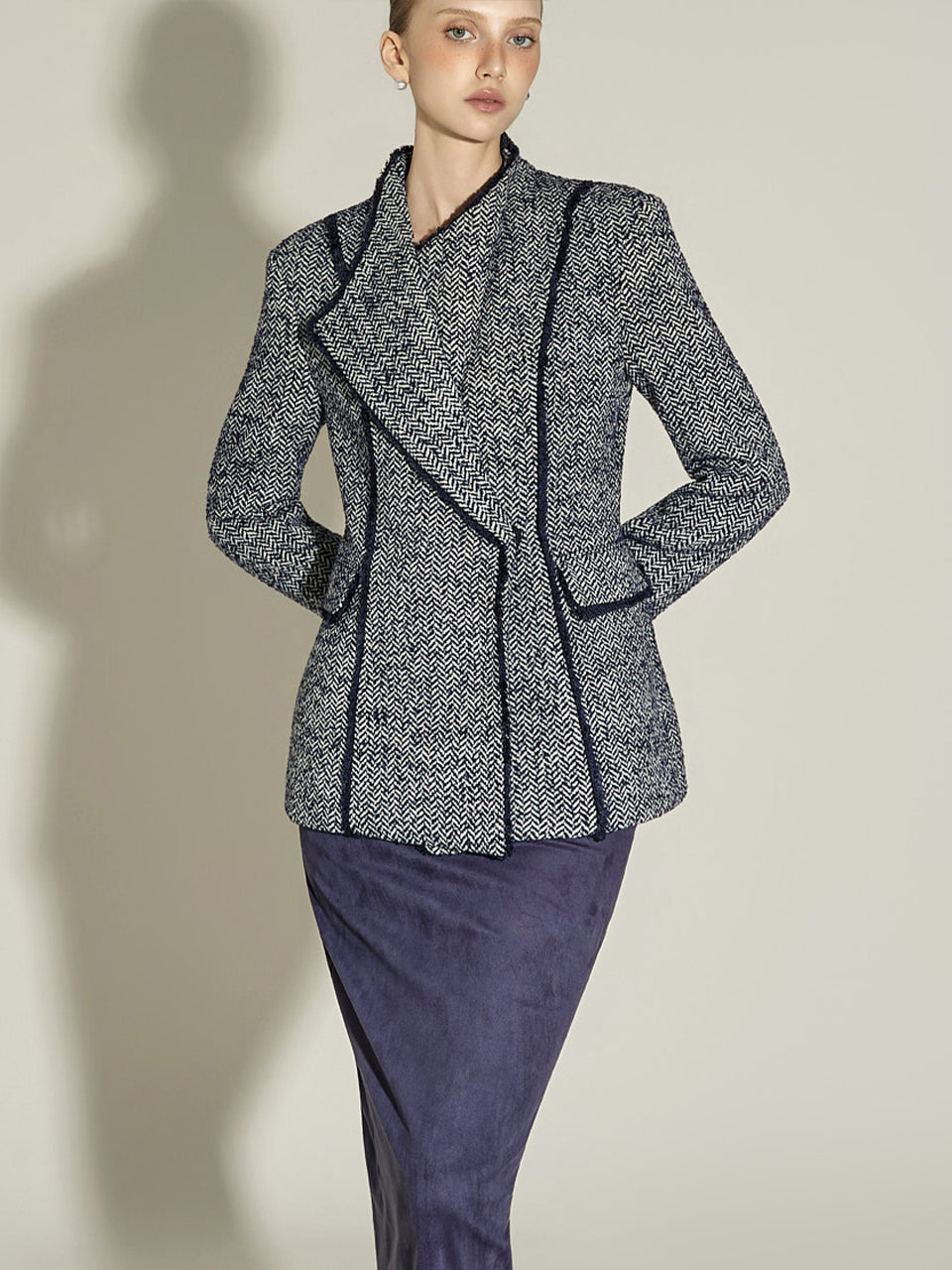 J2908 Herringbone Jacket