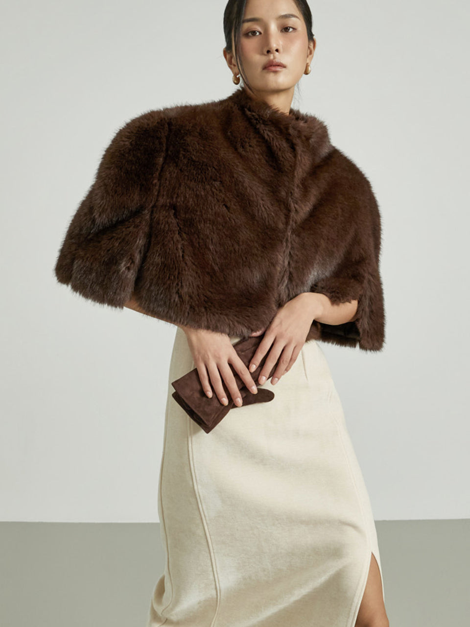 J2984 Fur Cape