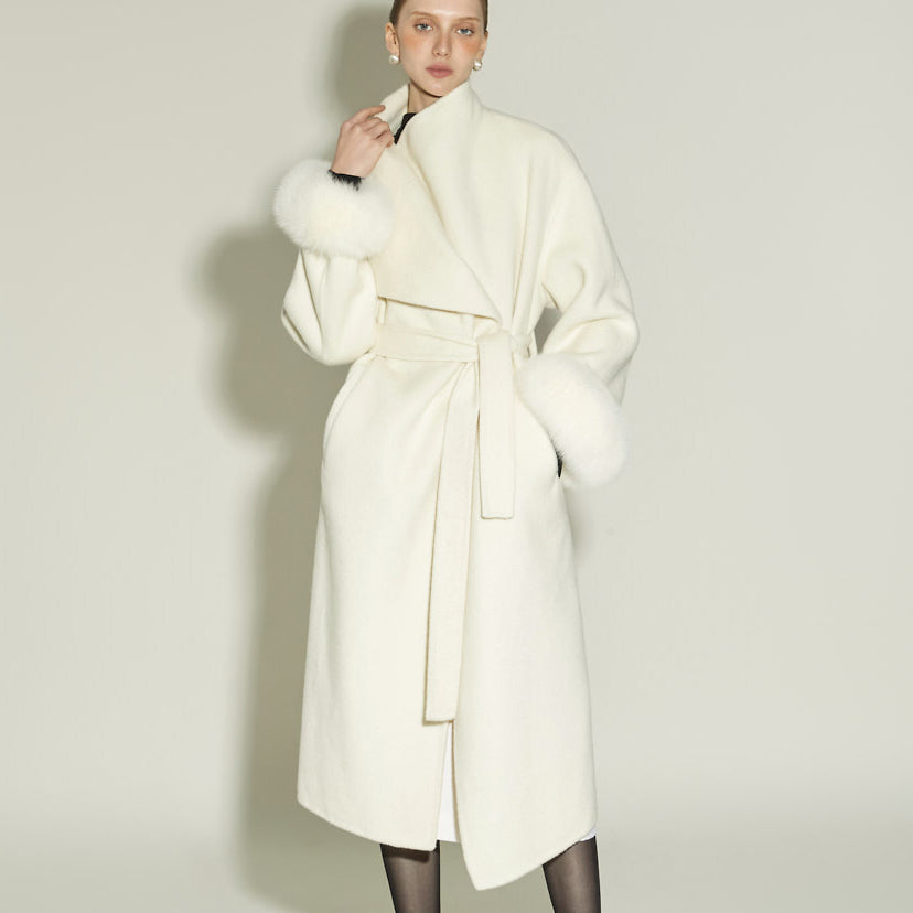 J3007 Wool Handmade Coat