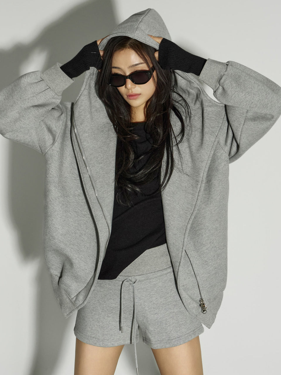 J3018 Fleece Sweat Jacket