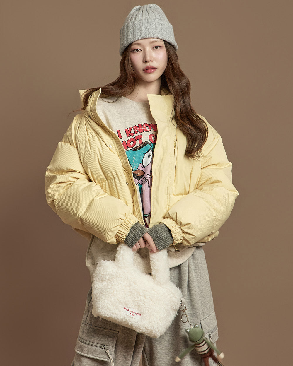 J3024 Down Crop  Jacket
