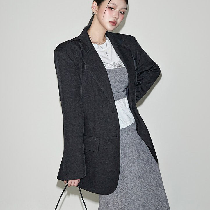 J3258 Belted Tailored Jacket