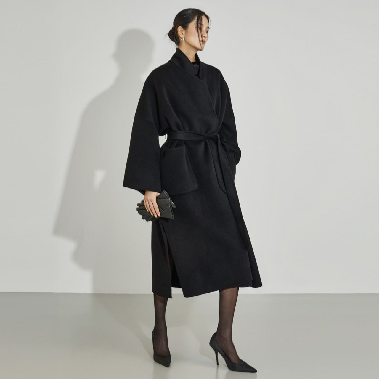 J9341 Handmade Coat with Belt