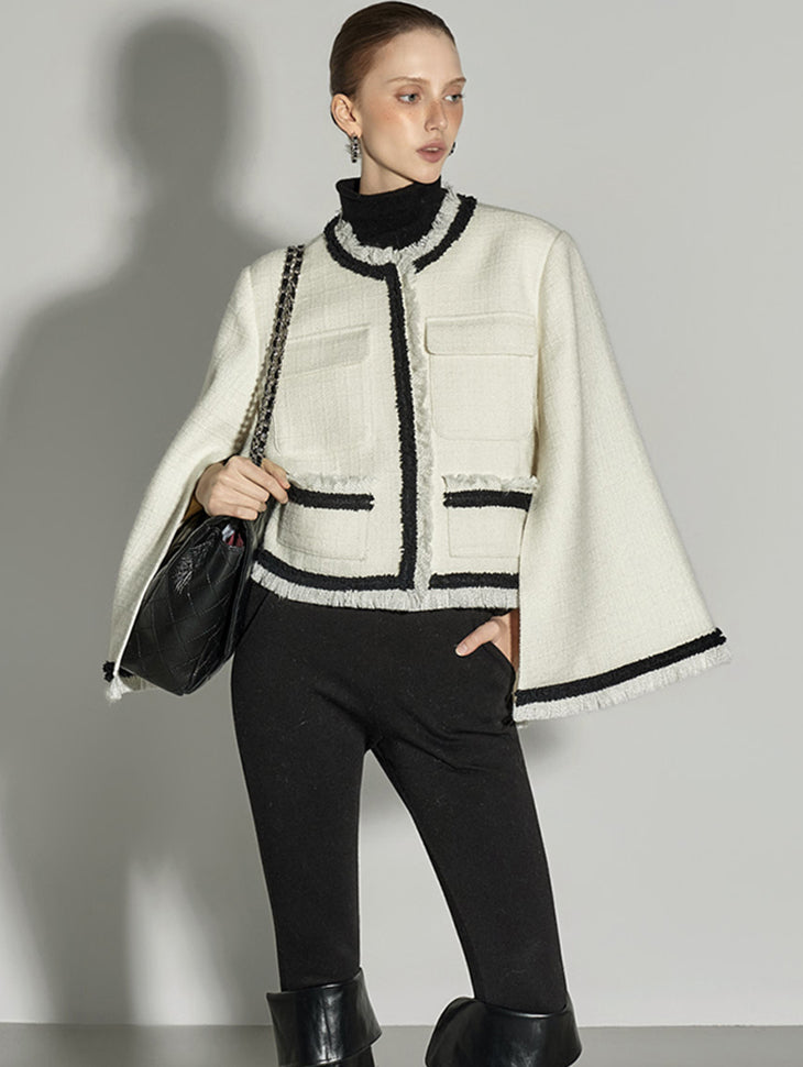 J9347 Tweed Wool Jacket