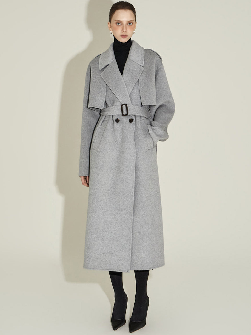 J9358 Handmade Wool Coat