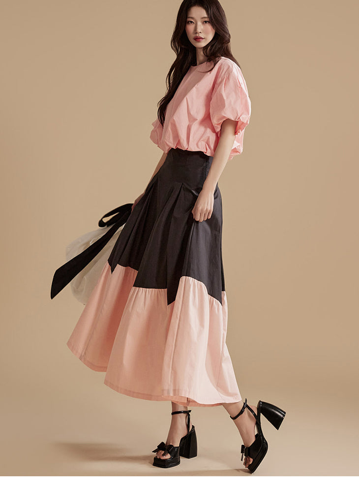 SK2302 Color scheme Long Skirt