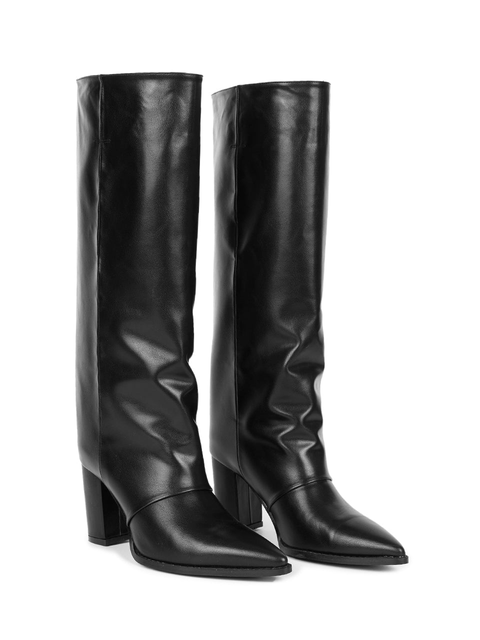 AR-3369 Leather Long Boots