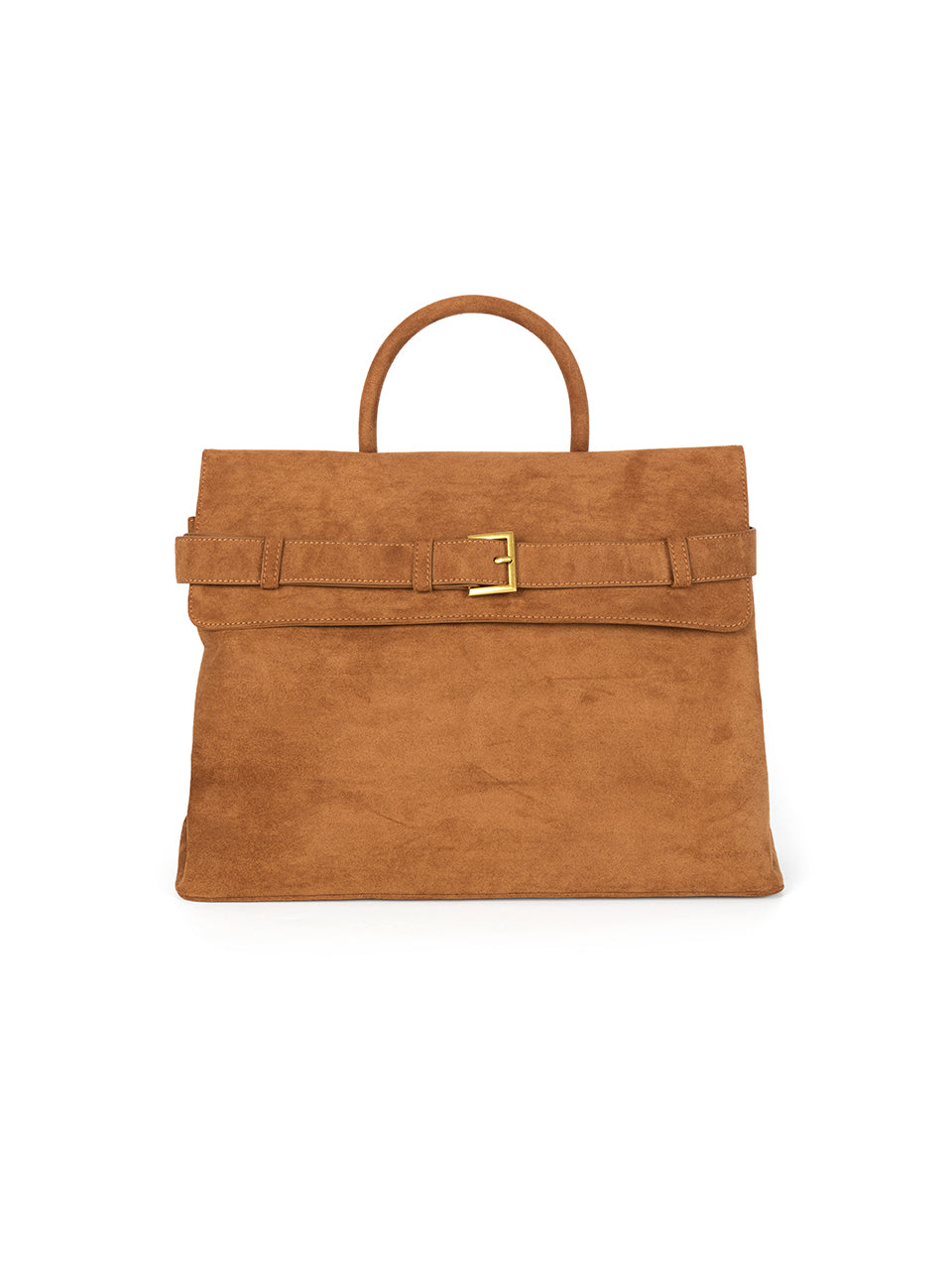 A-1639 Suede Tote Bag