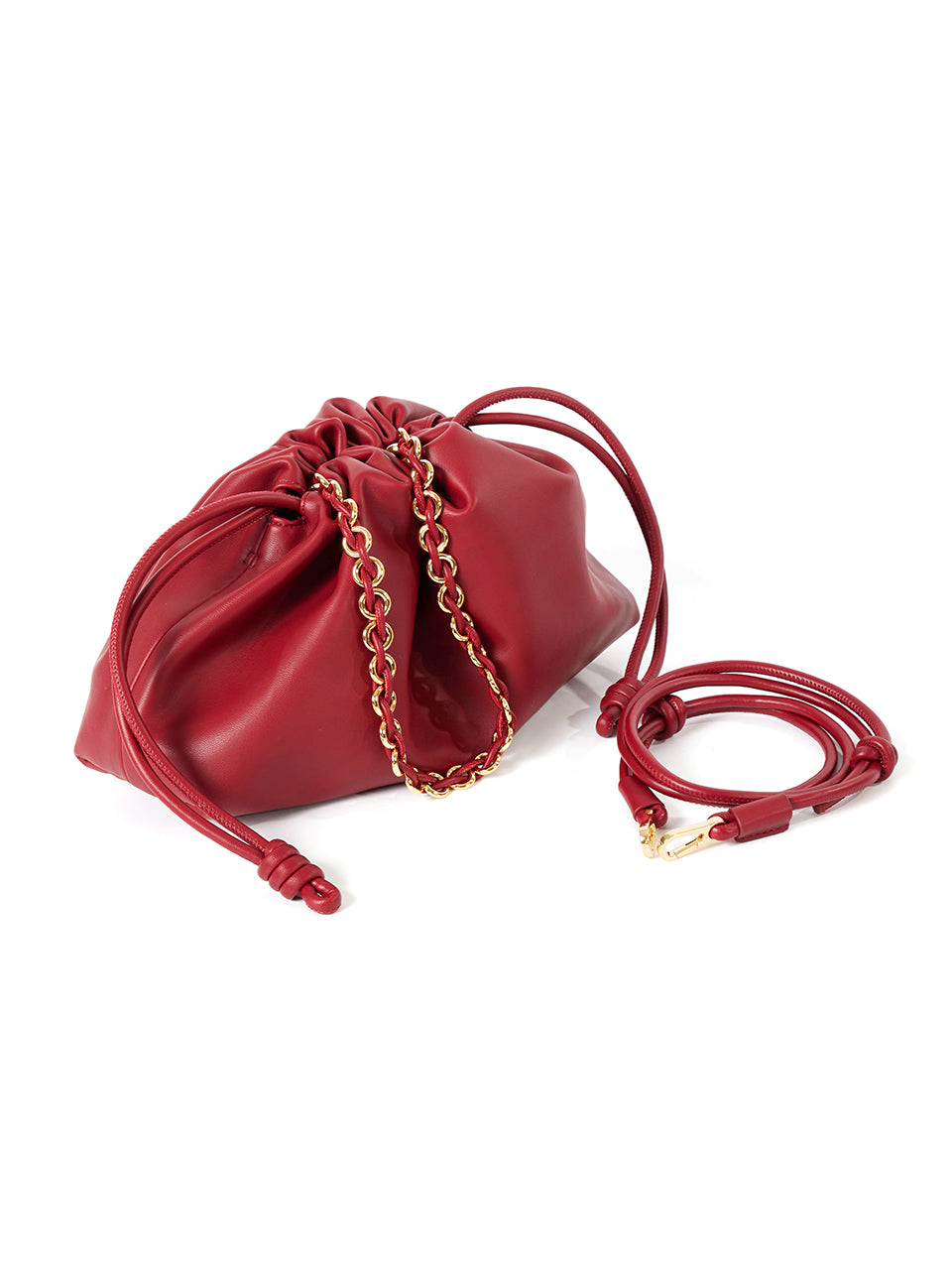 A-1636 Chain Shoulder Bag With Strap