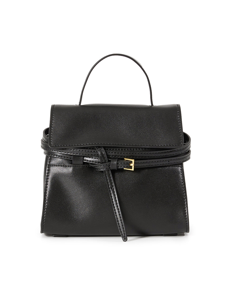 A-1645 Belted Mini Hand Bag