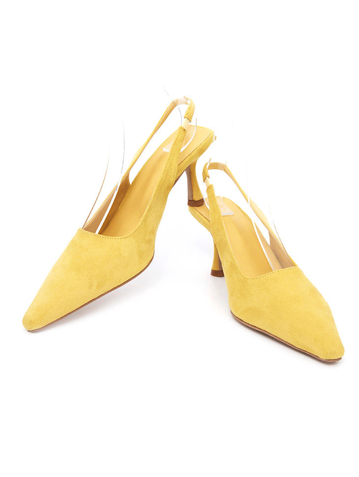 AR-3230 Suede Slingbacks