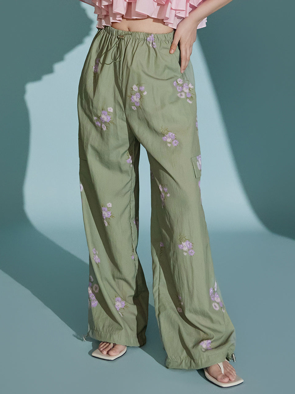 P3130 Flower Pants