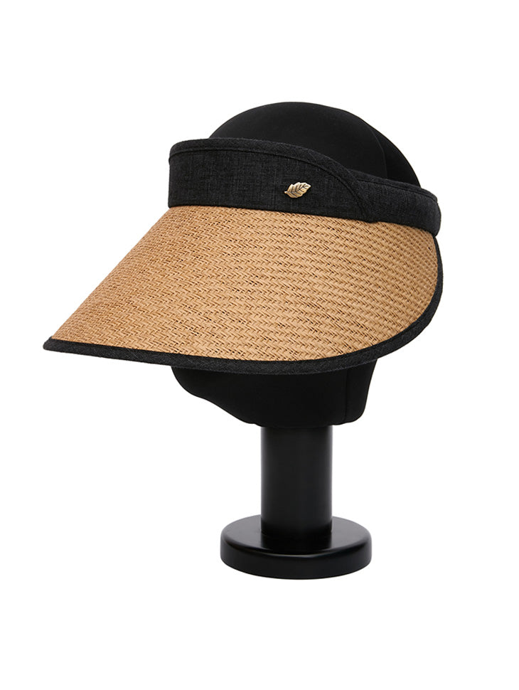 AC-724 Color Contrasting Band Sun Hat