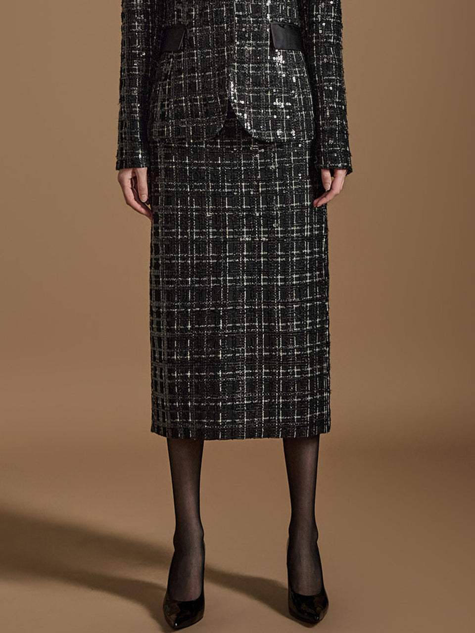 SK9257 Tweed Skirt