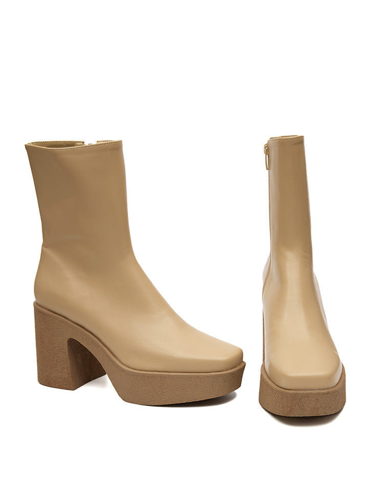 AR-3166 Platform Ankle Boots