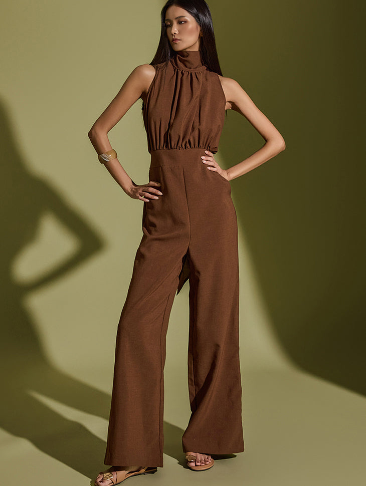 JS045 Strap Jumpsuit