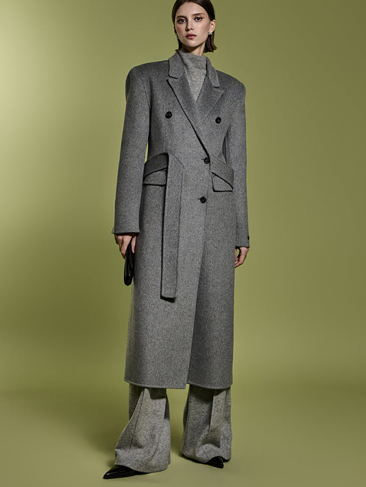 J2417 Wool Long coat