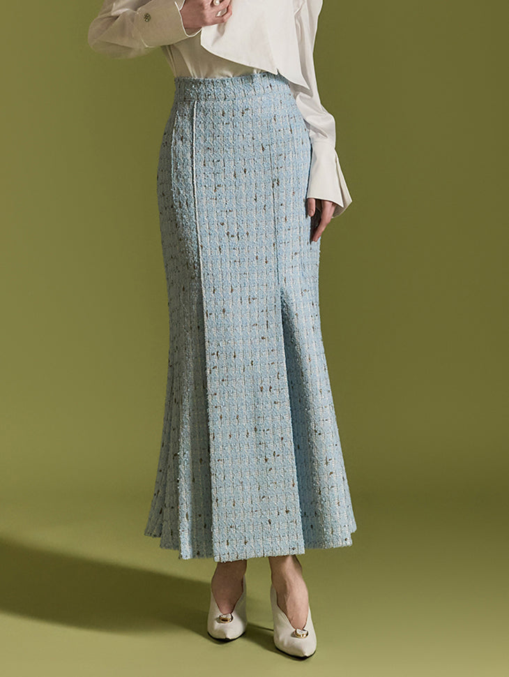 SK2889 Tweed Mermaid Skirt