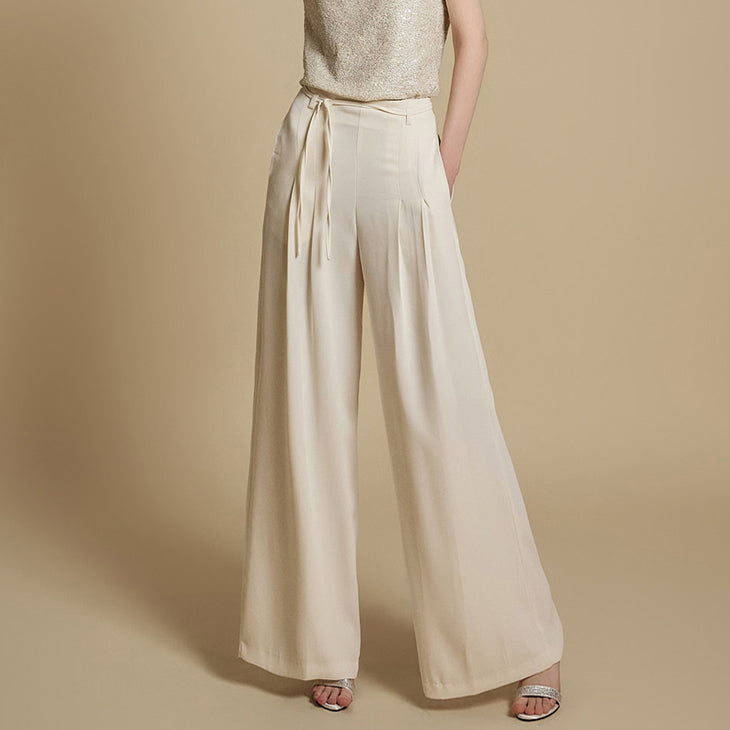 P3478 ストラップ付きワイドスラックス