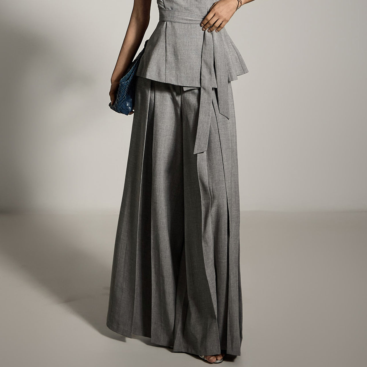 P3553 褶裥休闲裤