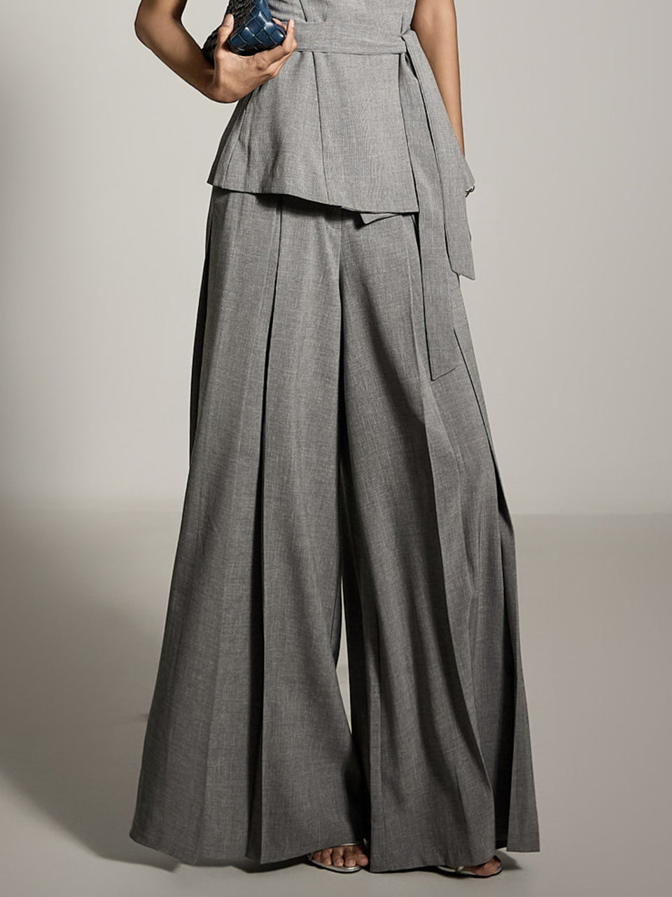 P3553 褶裥休闲裤