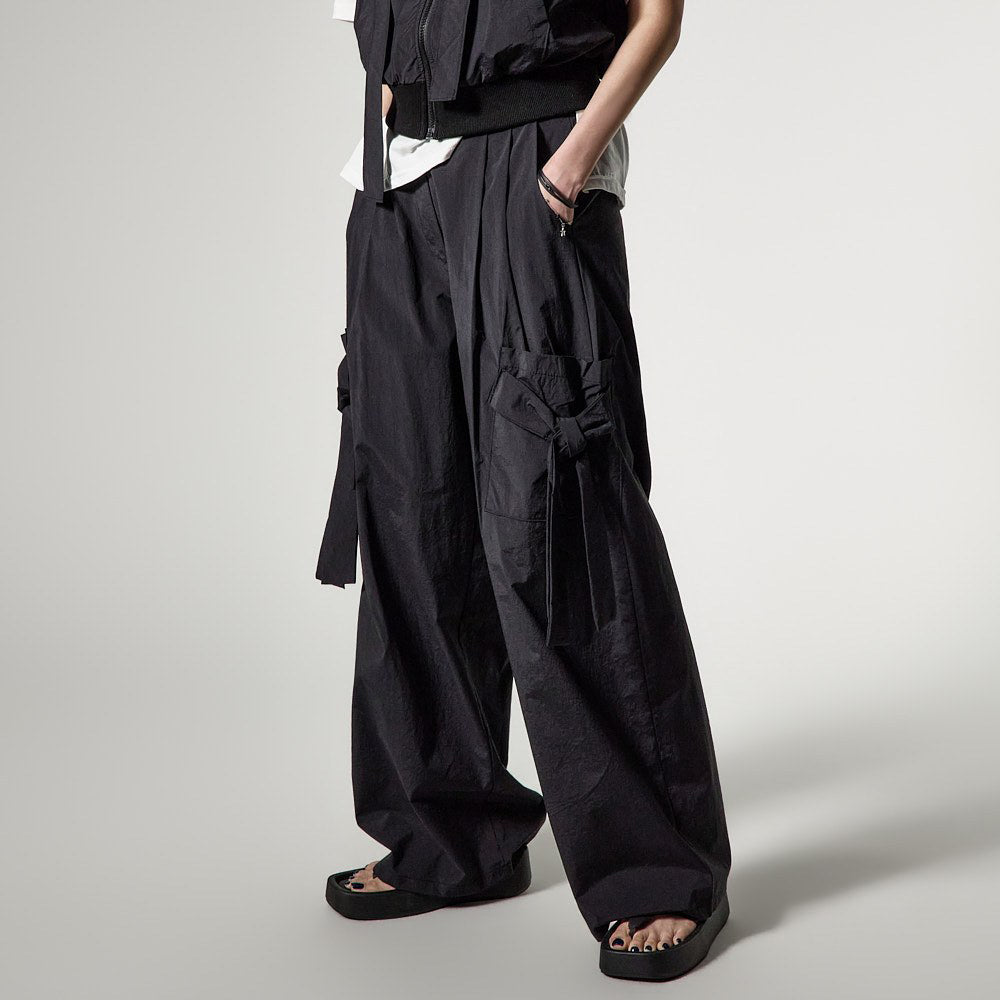 P3786 Ribbon Wide Pants
