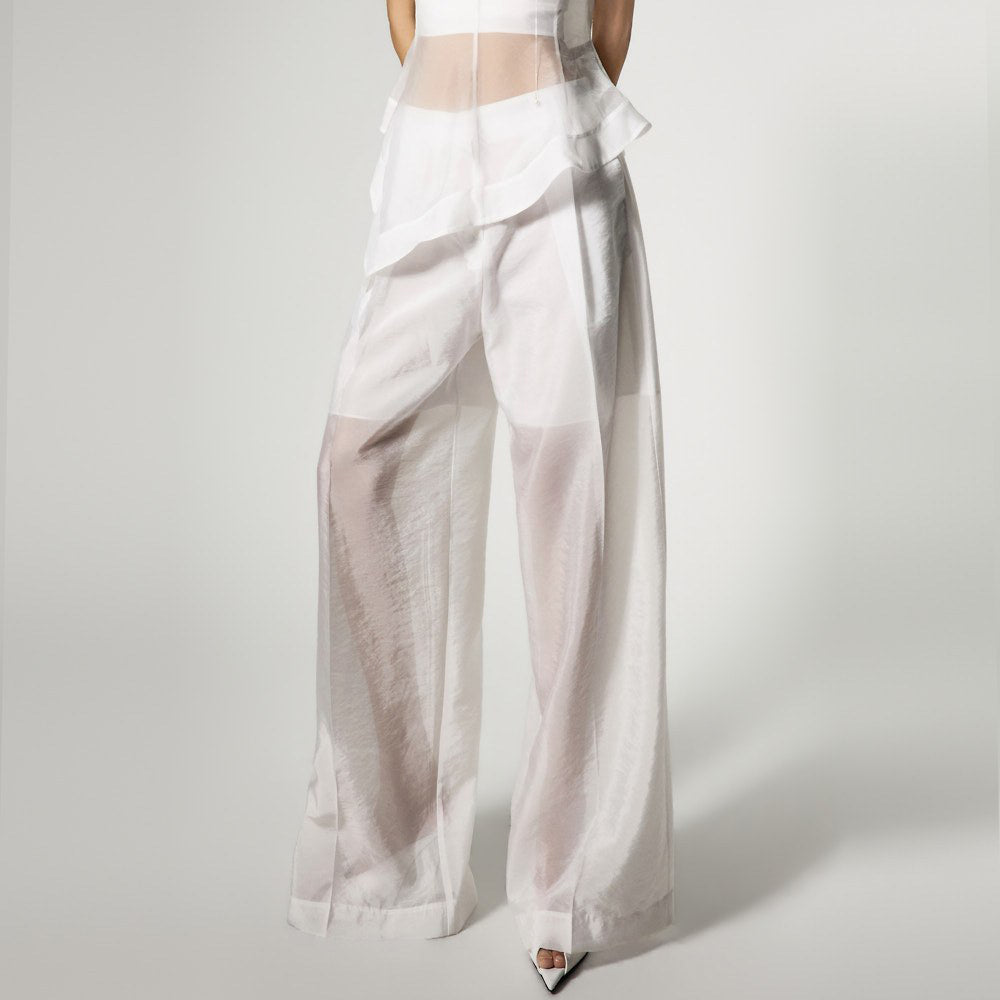 P3799 欧根纱长裤