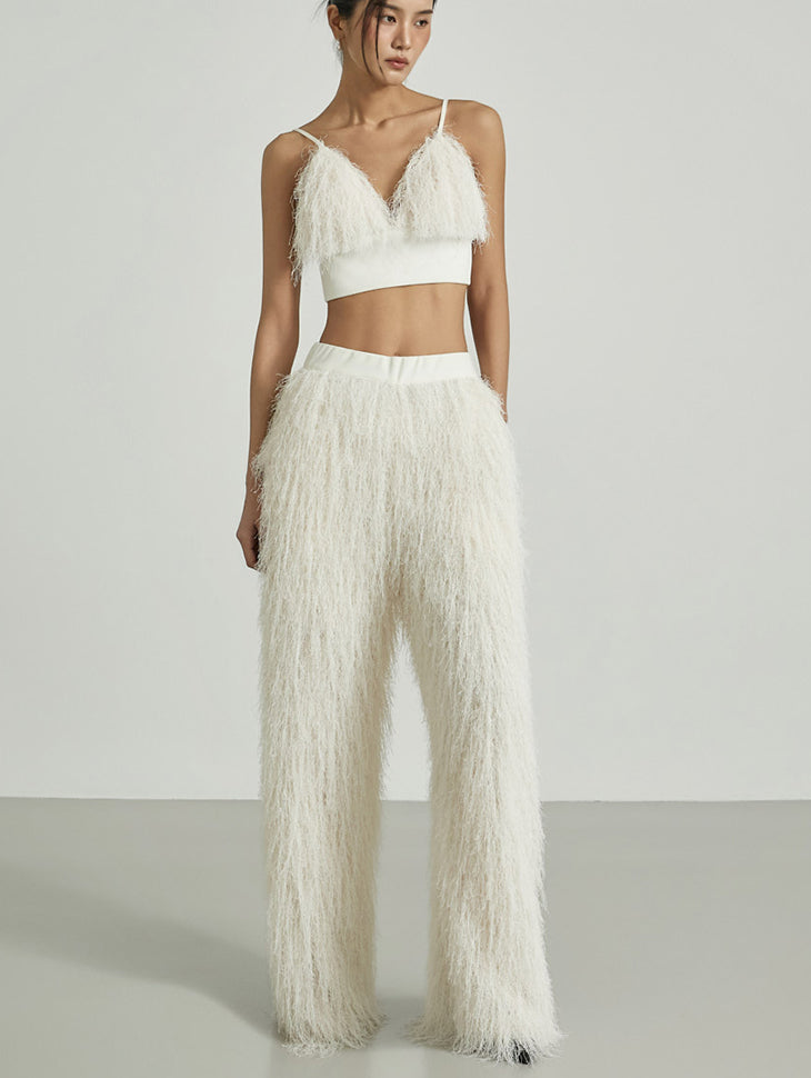 P9183 Fluffy Shaggy Pants