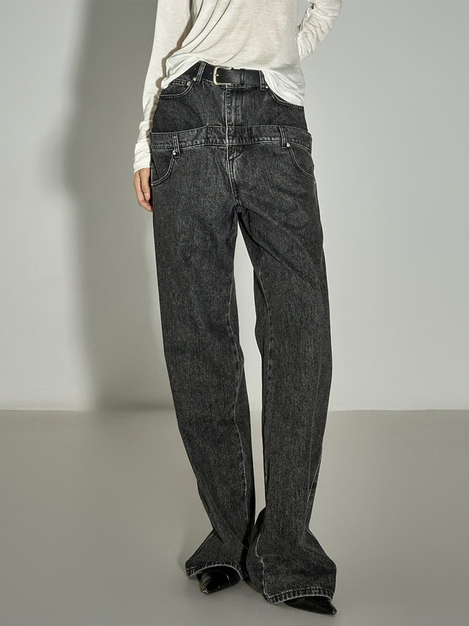 PJ598 Wide Jeans