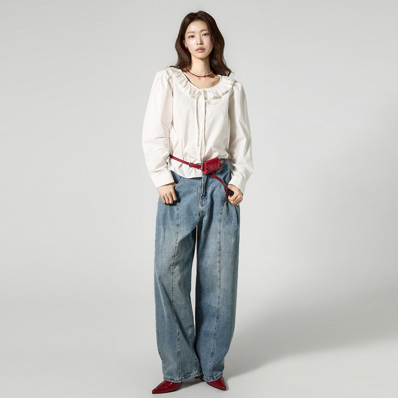 PJ619 Wide Jeans