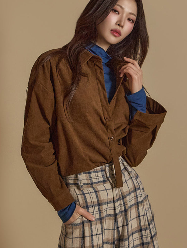 S713 Corduroy Shirt