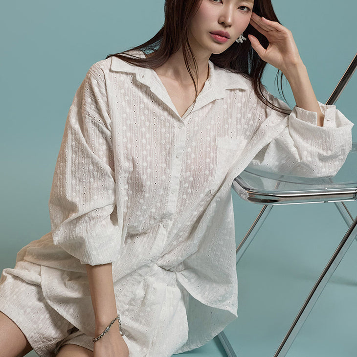 S754 刺繍シャツ