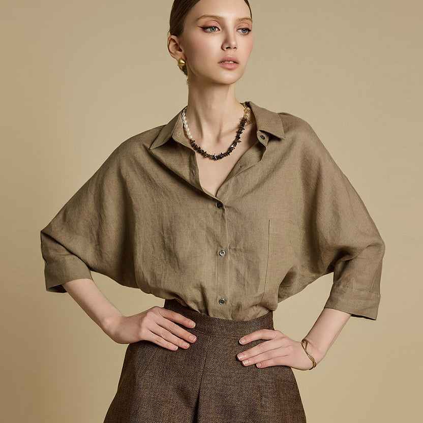 S762 リネンシャツ