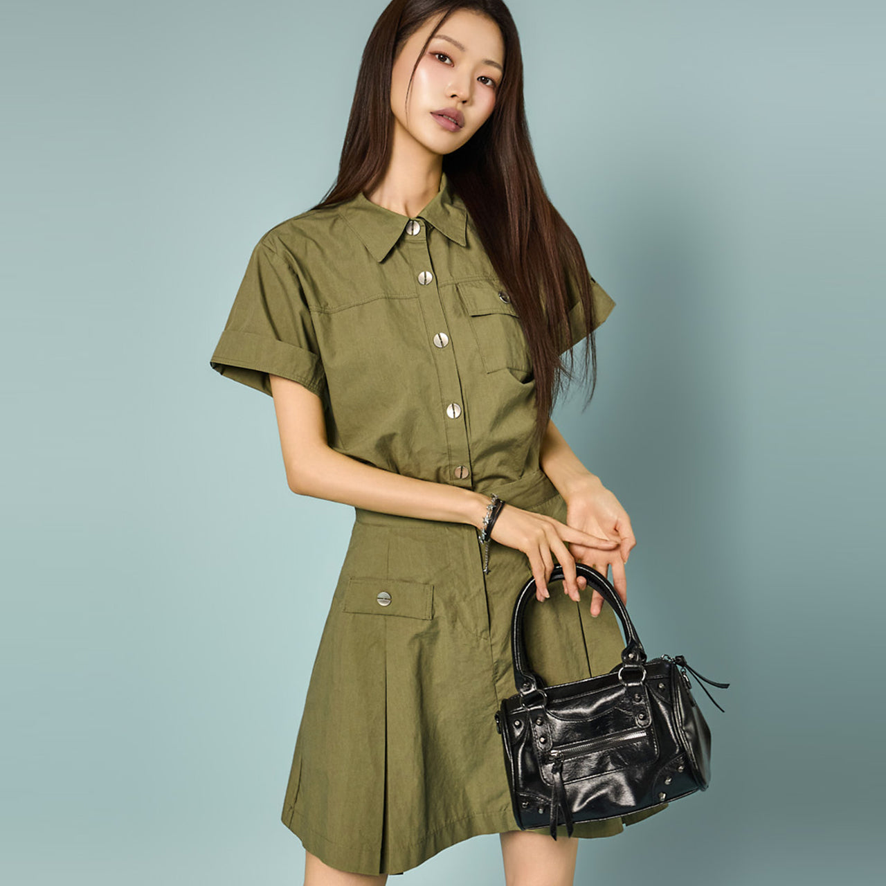 S906 ステッチシャツ