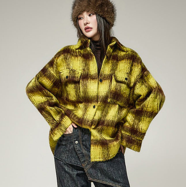 S930 Hairy Check Shirts