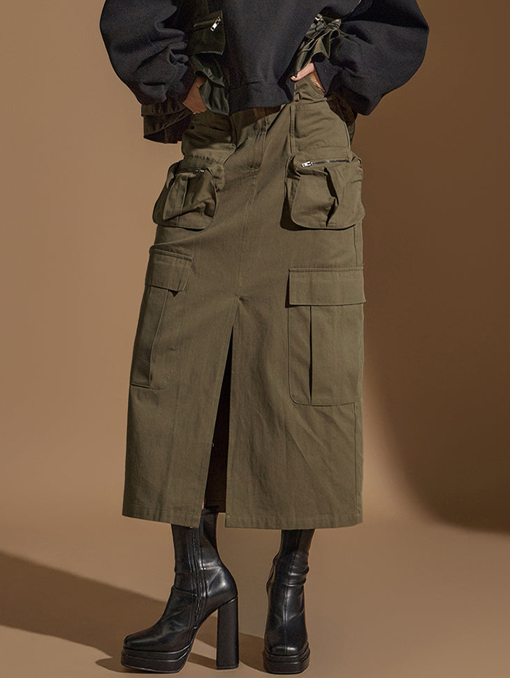 SK2793 Cargo Skirt