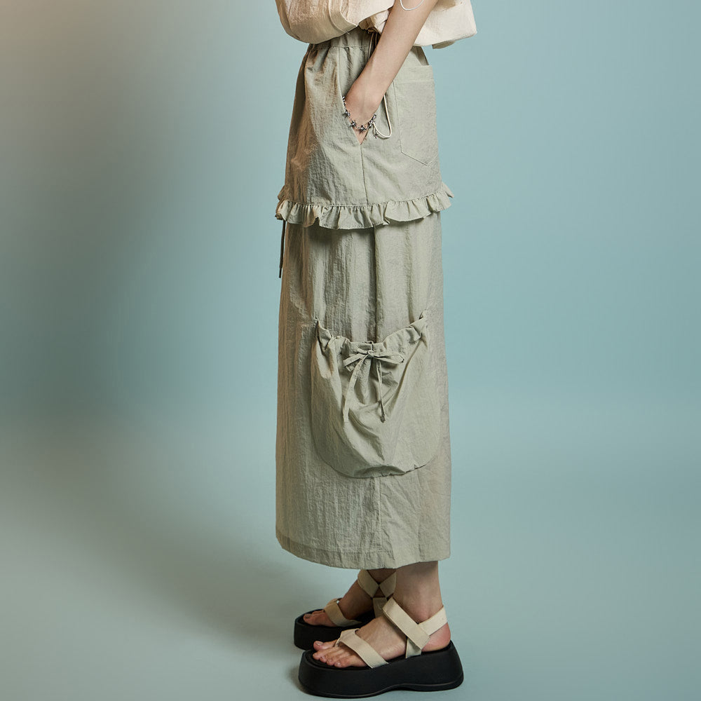 SK3008 フリルスカート