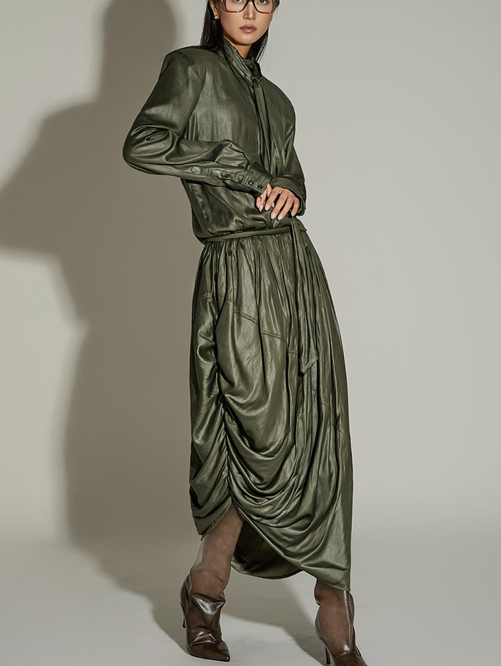 SK3063 Shirring Skirt