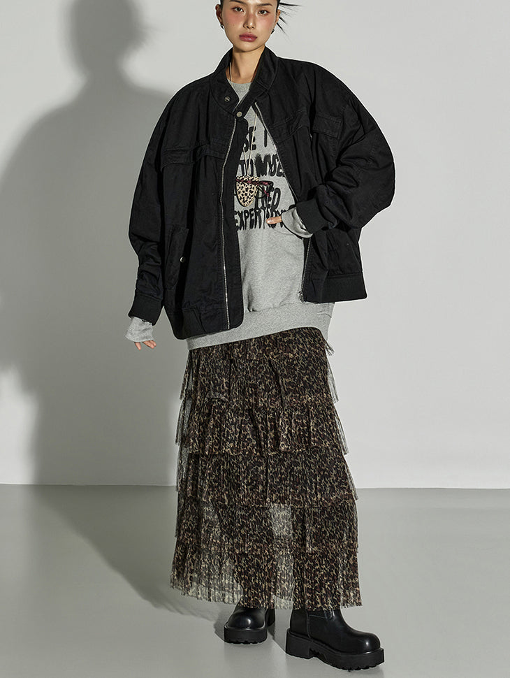 SK3090 Tiered  Skirt