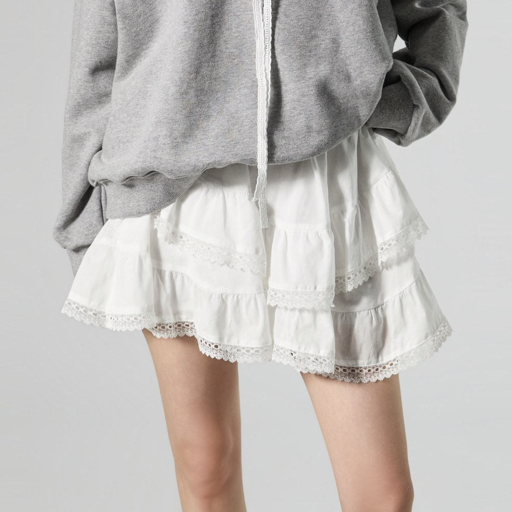 SK3168 Frill Mini Skirt