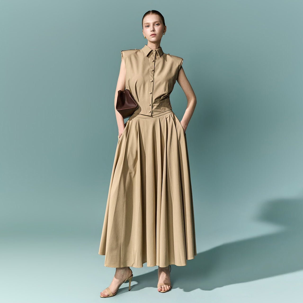 SK3231 Pleated Skirt