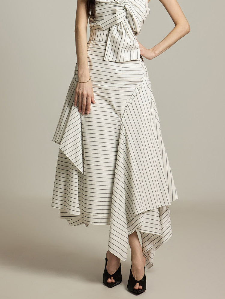 SK9240 Striped Skirt