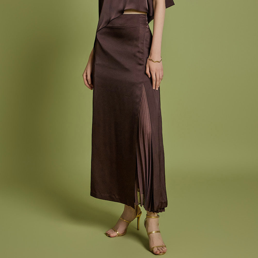 SK9274 Layered Pleats Skirt