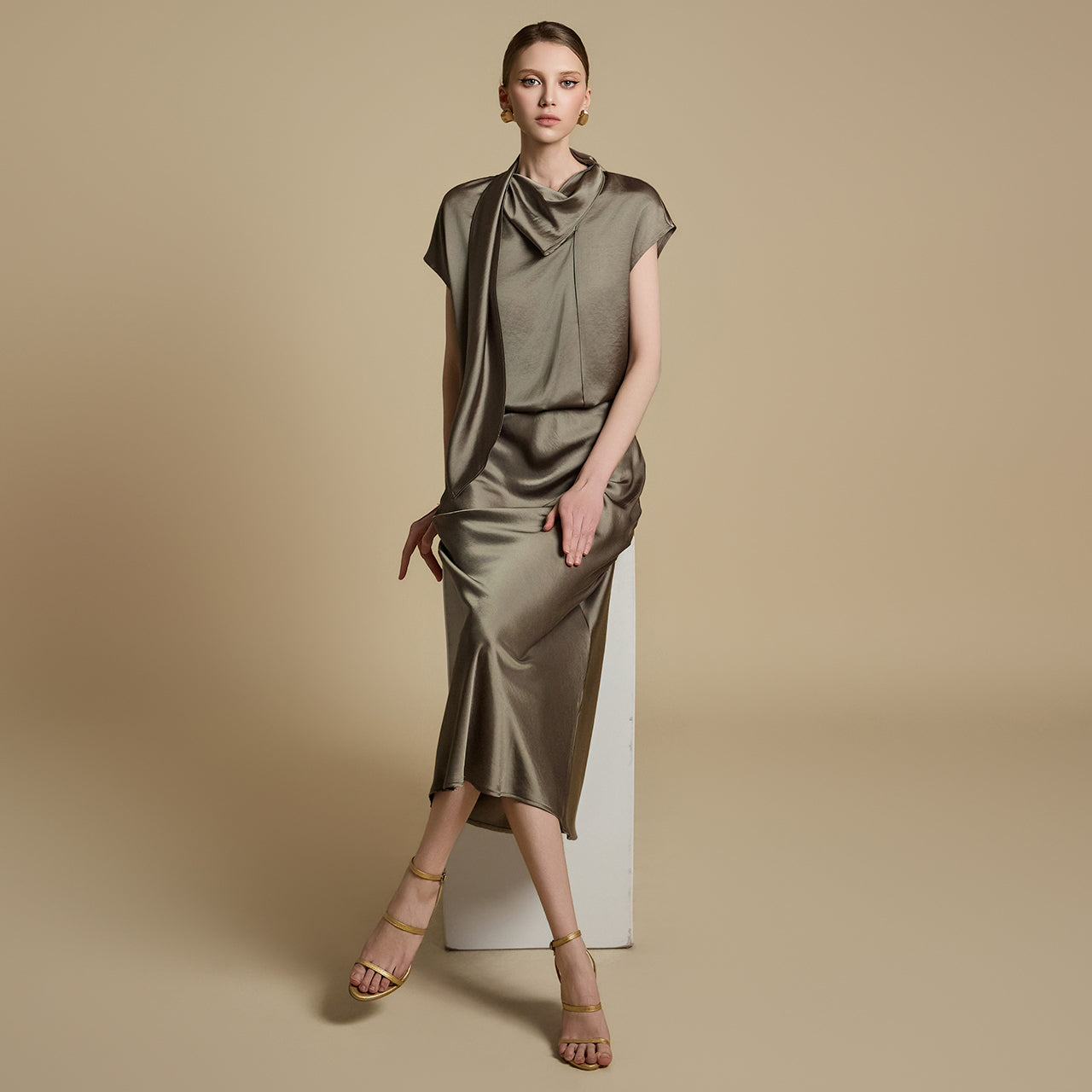 TP2123 ブラウス＆スカートセット