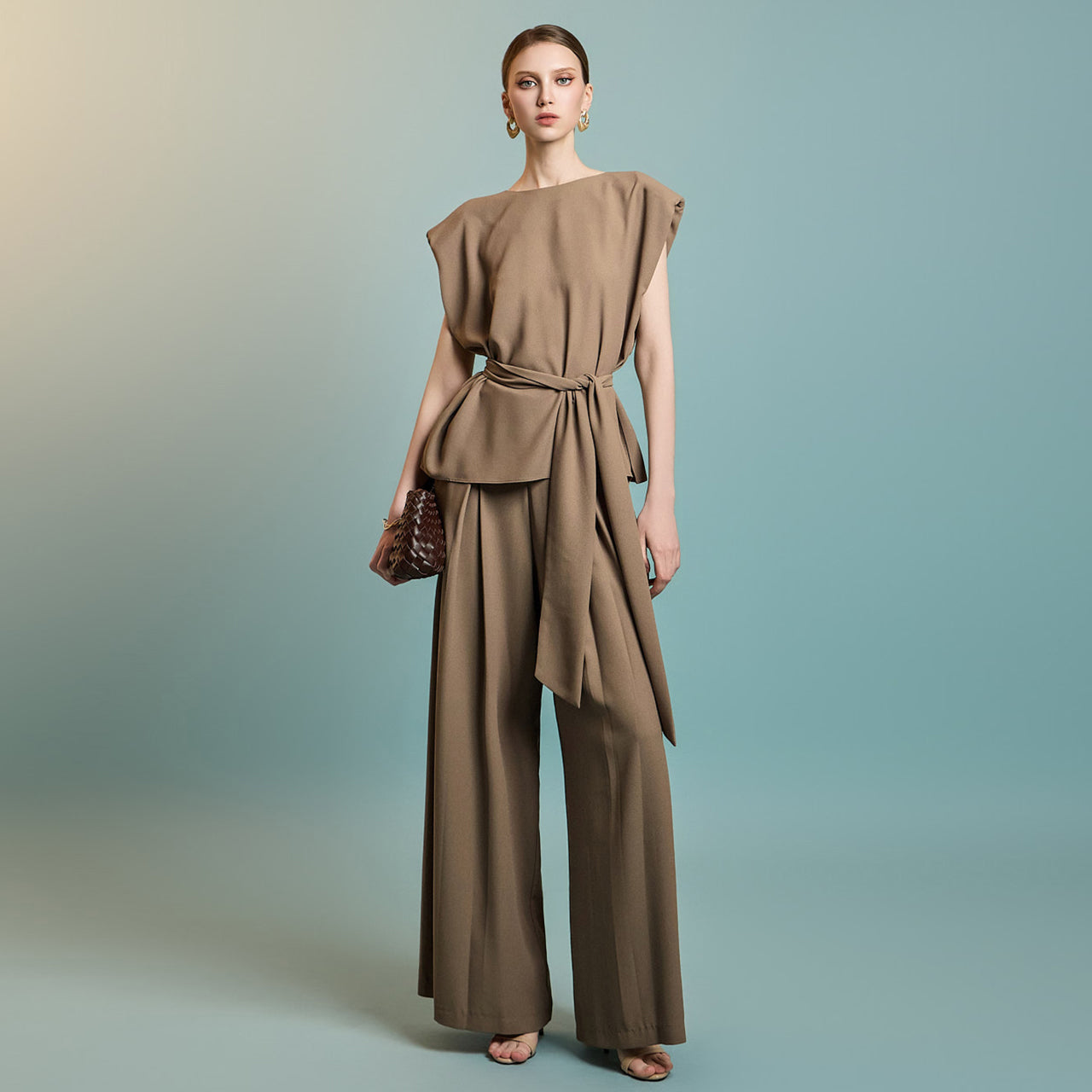 TP2165 衬衫和休闲裤套装