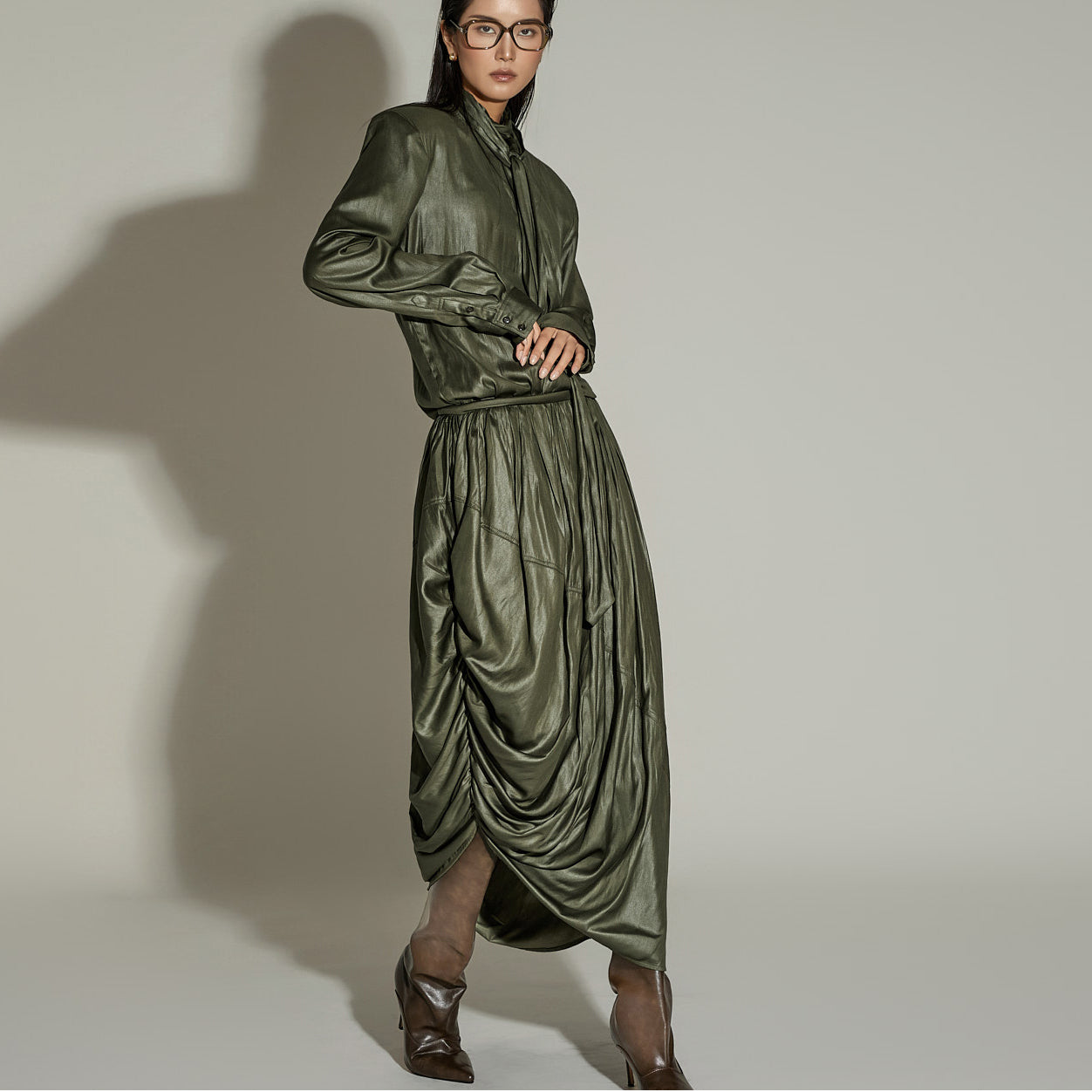 TP2261 Blouse and Skirt Set