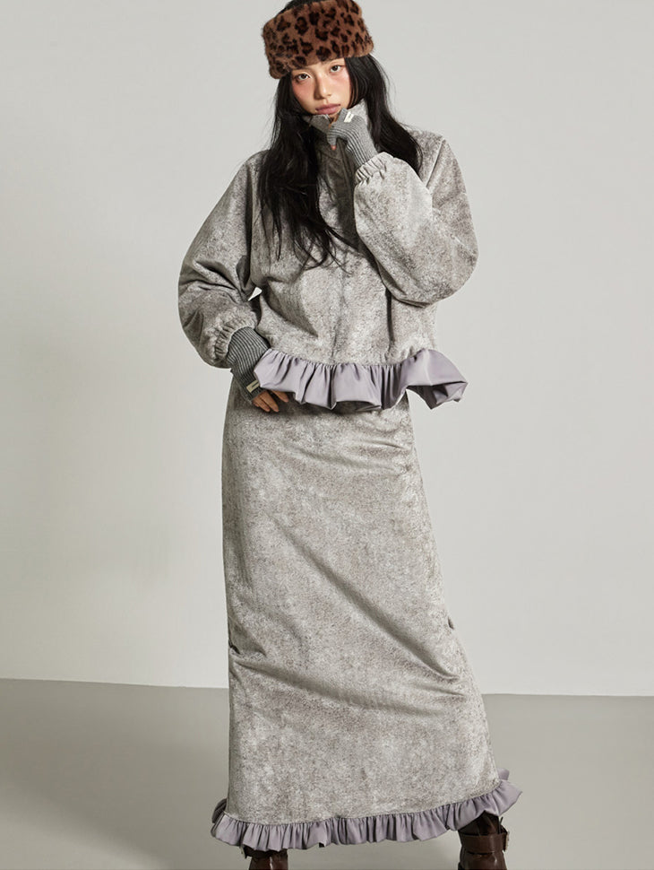 TP2291 Top and Skirt Set